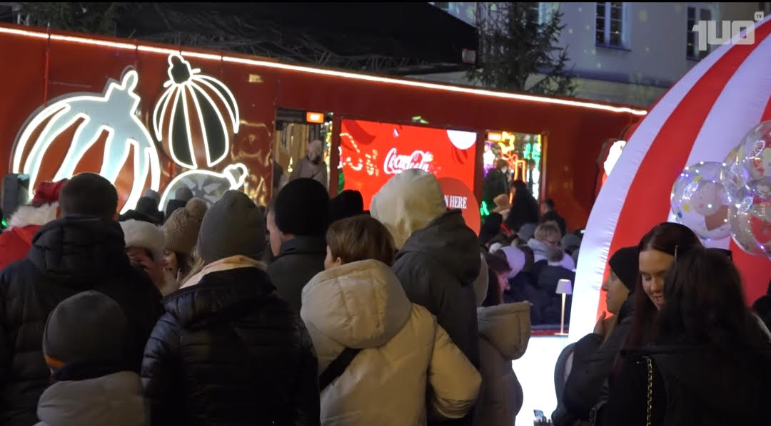 Świąteczna ciężarówka Coca-Coli zawitała na Jarmarku Bożonarodzeniowym w Opolu